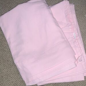 (3) Pottery Barn Kids Soft Pink Bedroom curtains